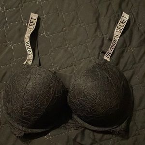 Victoria’s Secret Bombshell Shine Strap Very Sexy bra 32DD